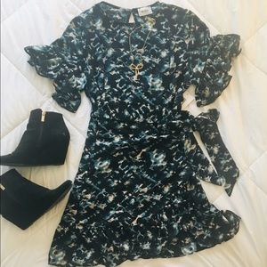 Adorable Ruffle Boutique Dress - Size Small